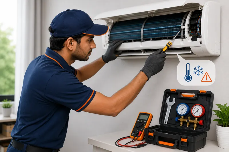 AC Cooling Problem Repair